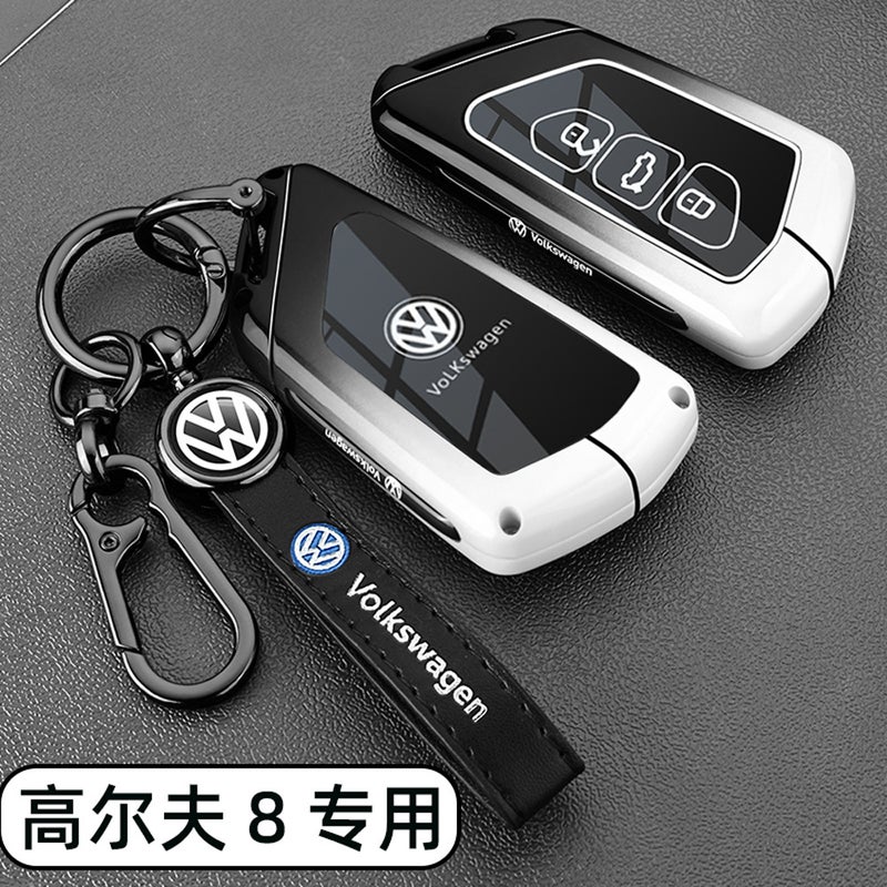 Suitable For Volkswagen Golf 8 Generation Key Set Pro 8 Generation Golf 7Rline Car Metal Full Buckle Case For Men - Image 3